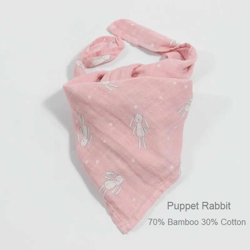 Puppet Rabbit Одеяла для новорожденных, бамбуковые, для ванной, для малышей, для пеленания, для детей, муслин, органический хлопок, ткань, супер мягкие вещи, для девочек, полотенце, полотенце, ежемесячная упаковка - Цвет: Puppet Rabbit