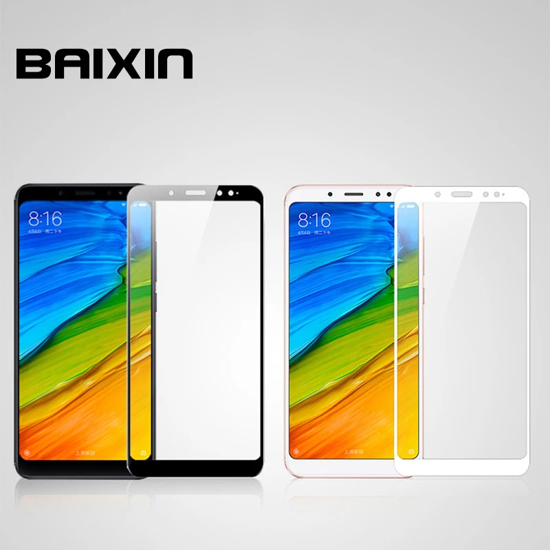 

Baixin Screen Protector For Xiaomi Redmi Note 5 Note 5 Pro 5A A1 Prime Tempered Glass Protective Cover Film