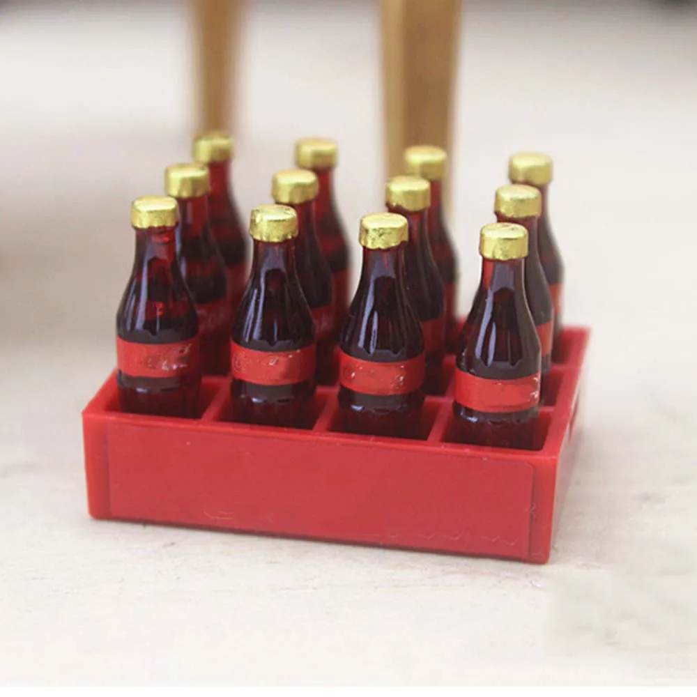 RC Car 1//10 Mini Coke Bottle and Tray Model Toys Decorative Accessories for CC01 RC4WD Axial SXC10 Tamiya D90 D110 TRX-4 Trx4 Rock Crawler Car TF2 Silver