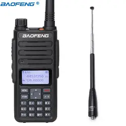 BAOFENG DM-860 Dual Time слот цифровая рация трансивер DMR Motrobo Tier1 Tier2 DM-1801Radio + NA-771R телескопическая антенна