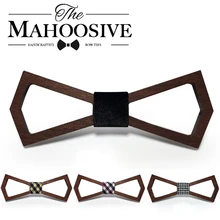 Деревянные модные галстуки-бабочки для жениха, для нормальных мужчин, деревянный полый галстук, подарок для мужчин, Бабочка, Gravata, мужские свадебные галстуки-бабочки