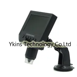 1-600x USB цифровой электронный микроскоп Портативный 8 светодиодный VGA микроскоп с 4,3 "HD ЖК-дисплей Экран для печатной плате ремонт