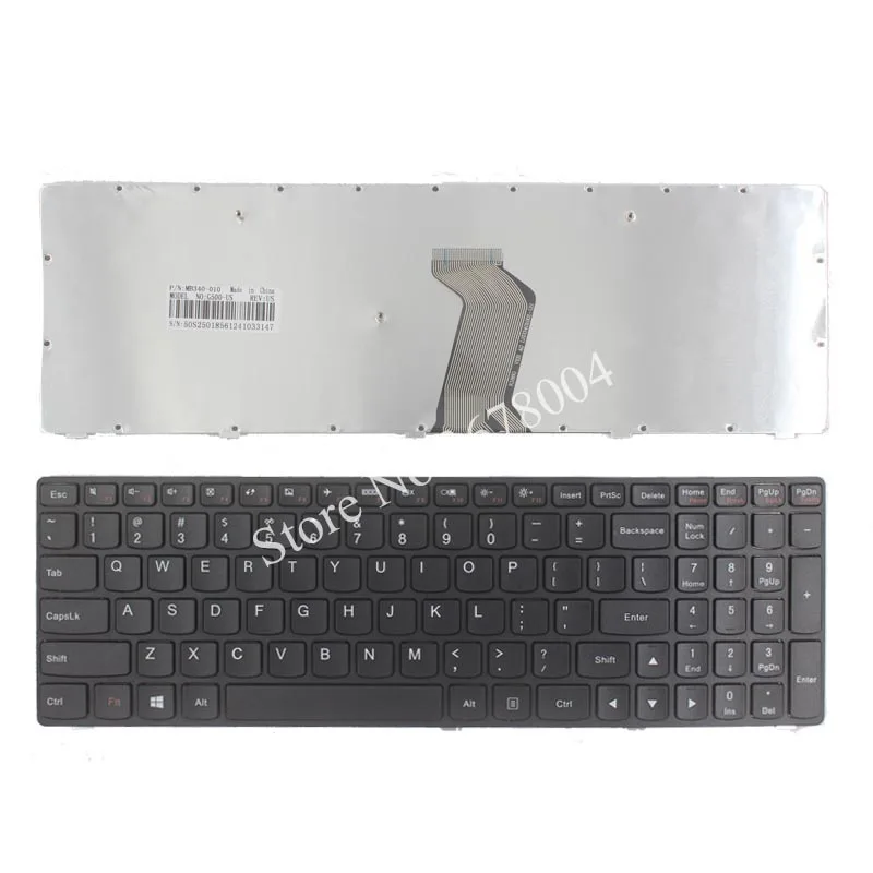 Новинка для lenovo G500 G505 G500A G505A G510 G700 G700A G710 G710A G500AM G700AT US клавиатура ноутбука 25210891 MP-12P83US-6861