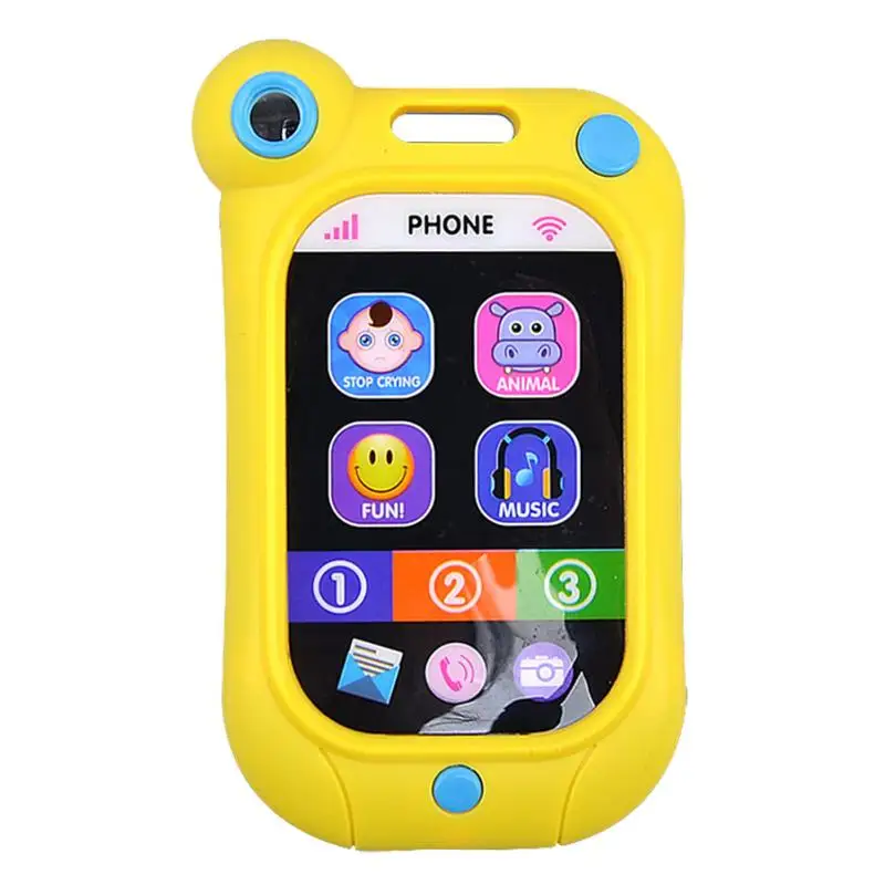 3 Colors Phone Toy Baby Learning& Educational Smartphone Model Talking Toy Musical Sound Cell Phone Children Toys for children