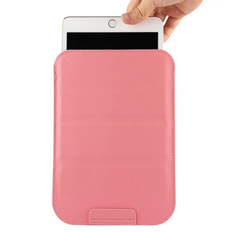 Чехол из искусственной кожи чехол для samsung Galaxy Tab A 8,0 T387 V защитный чехол SM-P200 P205/7 " планшет стенд чехол - Цвет: pink