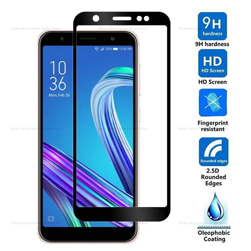 

9H Tempered Glass For ASUS Zenfone Max Pro M1 ZB602KL ZB555KL M2 ZB631KL 6 ZS630KL Max Shot ZB634KL Max Plus M2 Screen Protector