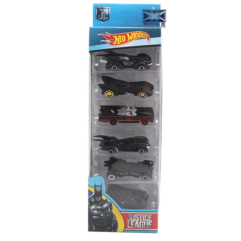  Batman Chariot Alloy Set Model 6 Generation Chariot Combination Children's Car Toy Set