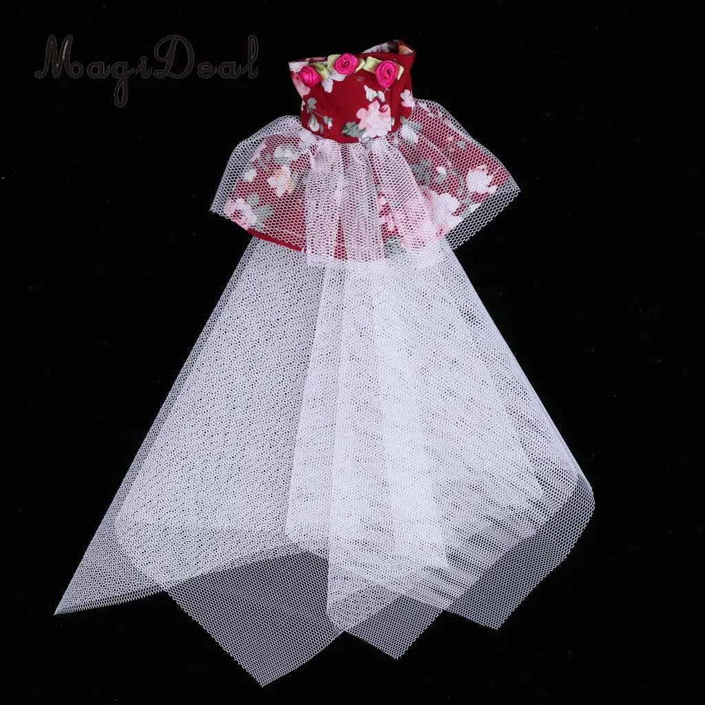   Trendy Doll Clothing Outfit  Night Shanghai Skirt Dress Gown Clothes  Party Dress Costume Dress for All Blythe Dolls