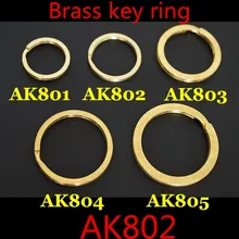 20 шт. латунное кольцо для ключей Chain DIY чистый Медь Интимные Аксессуары 23 мм Руководство Интимные аксессуары