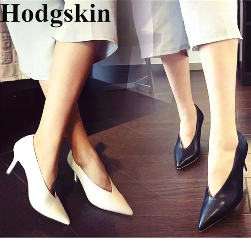 

2019 New Design Street Fashion Pumps V Neck Pointed Toe Zebra Pattern Runway Female shoes Women Dress Party Wedding Shoes