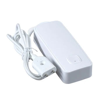 

WIFI Water Leak Sensor Flood Leakage Level Alarm Detector Overflow Protection Tuya Smart Life App Home House Remote Control