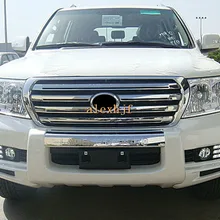 July King светодиодный дневные ходовые огни DRL+ противотуманная фара в сборе чехол для Toyota Land Cruiser FJ200 2008~ 2010, светодиодный передний бампер DRL