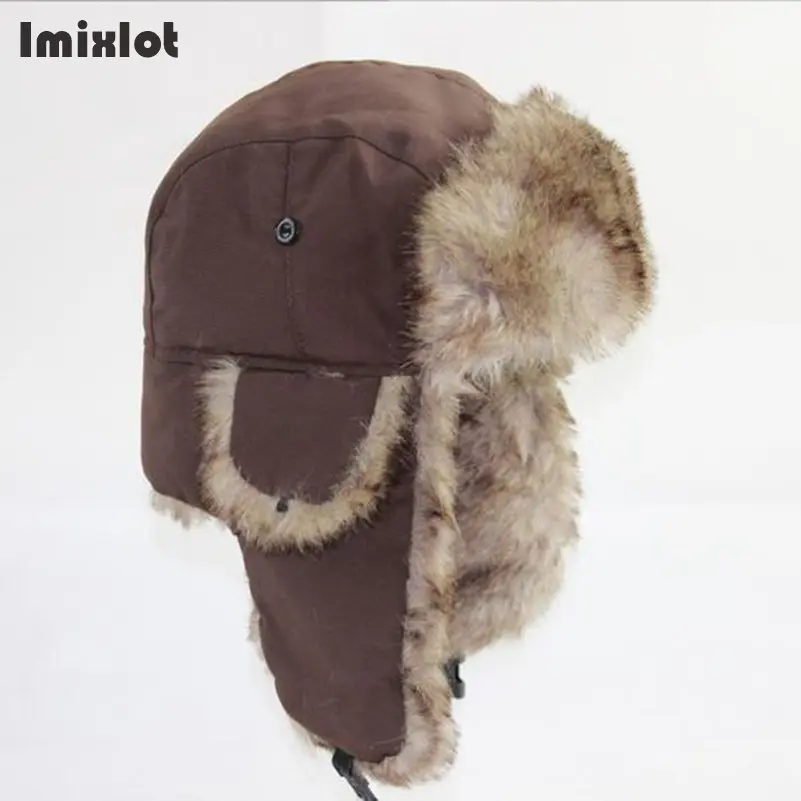 winter hats with fur ear flaps