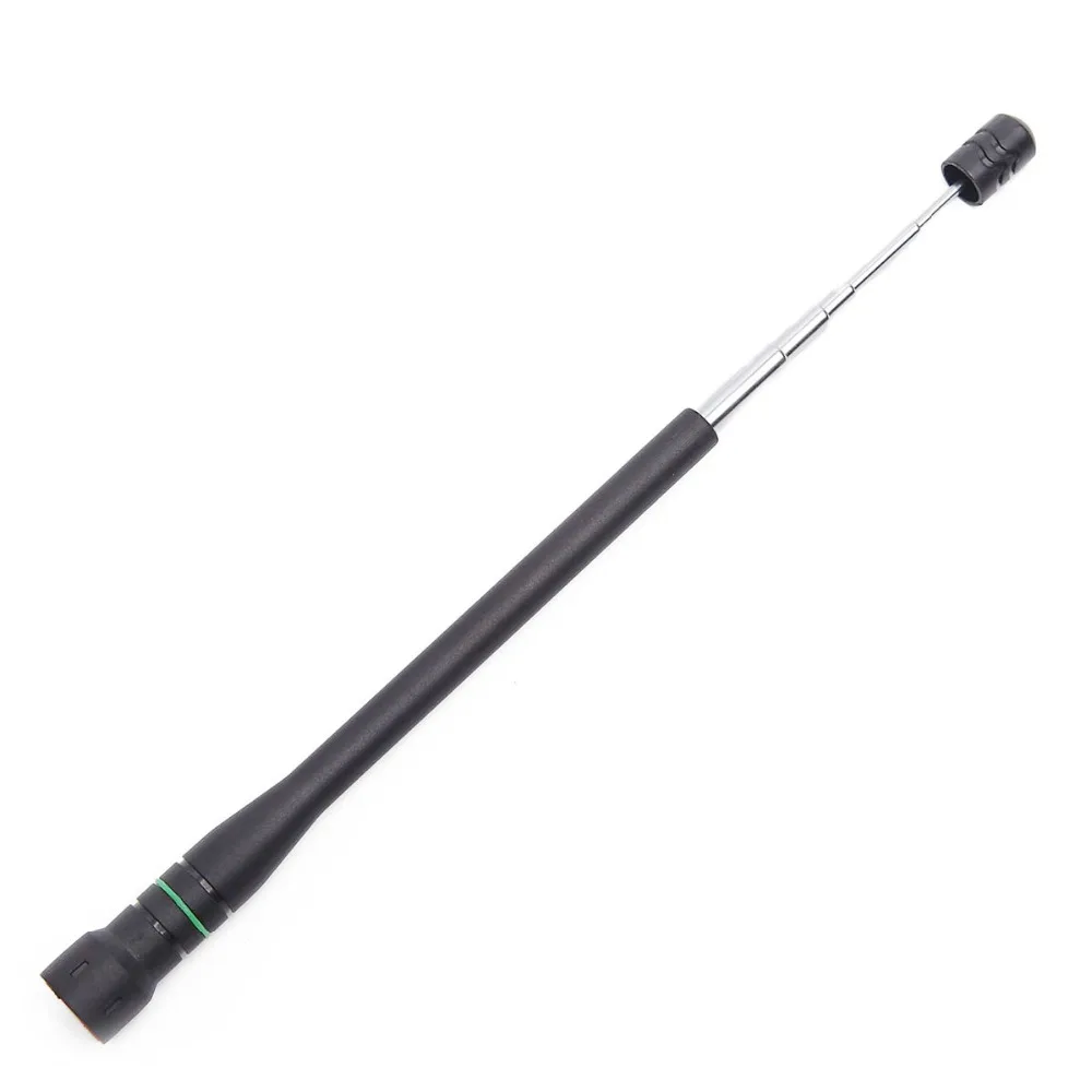 Baofeng телескопическая антенна SMA Male VHF UHF двухдиапазонная для TYT TH UV8000D MD 380 Wouxun KG UV8D 9D