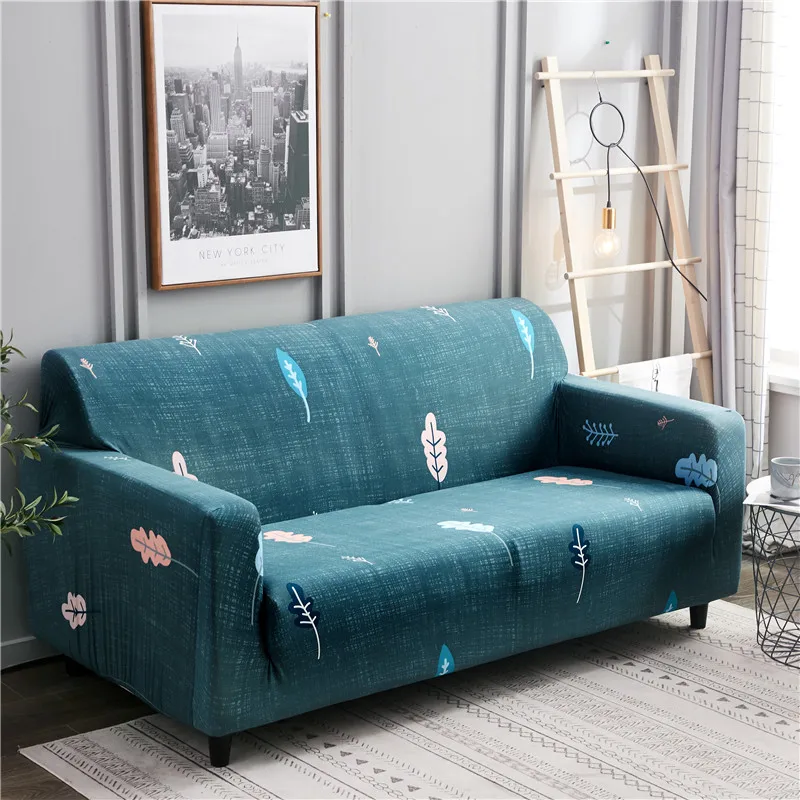 

1pc Floral Couch Cover Spandex Elastic Sofa Cover for Living Room Sectional Sofa Slipcover Furniture Protector housse de canap