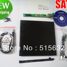 USB внешний sata CD DVD комбинированный корпус диска 12,7 sata