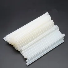 50pc 7mm x 100mm quente melt cola arma reparação acessórios liga transparente quente melt gun cola varas arma adesivo ferramentas diy