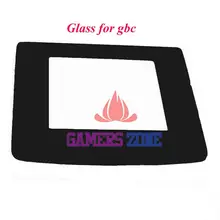 10 piezas de Material de vidrio reemplazar la cubierta de la Lente de la pantalla para la pieza de reparación de Gameboy Color GBC