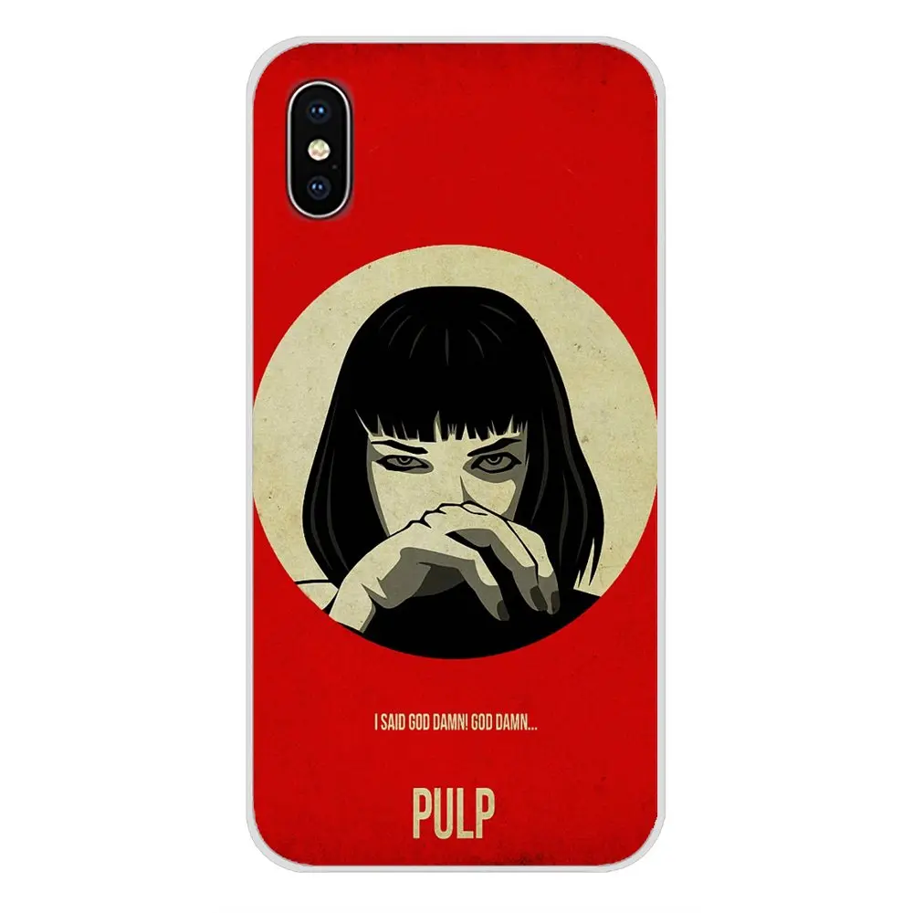 Чехол для телефона Motorola Moto X4 E4 E5 G5 G5S G6 Z Z2 Z3 G G2 G3 C Play Plus Pulp Fiction smoke gun аксессуары