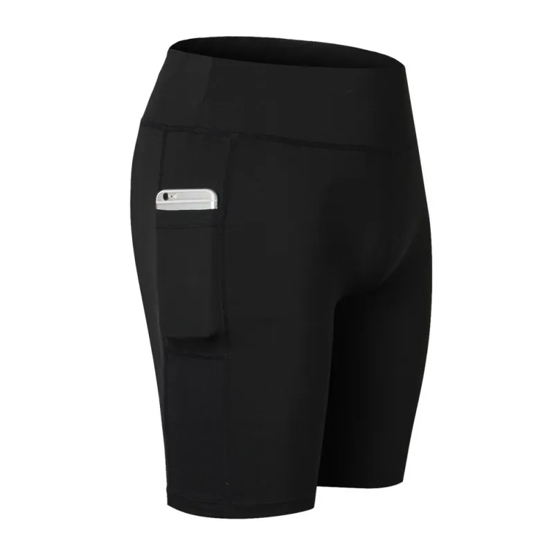 Goede Nieuwe 2018 Vrouwen Kleding Workout Fitness Oefening Snel Droog Naadloze Korte Leggings Jogger Zwart Wit Rood Kleur Legins