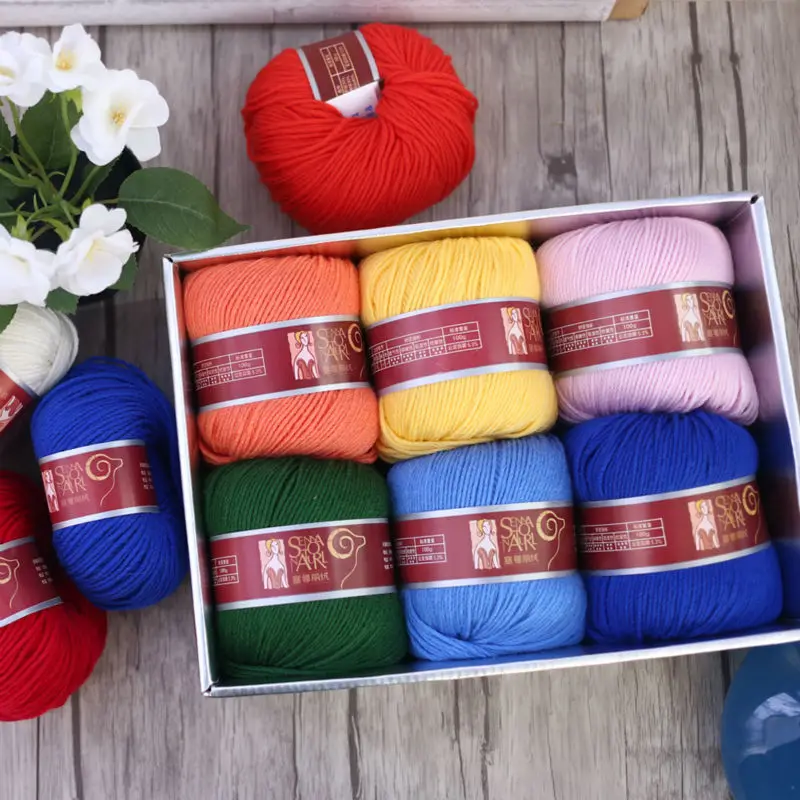 

300g Lamb Wool,Biological Cashmere, Toyobo Yarn For Hand Knitting Thick Thread Good For Scarf Sweater Coat Gloves B