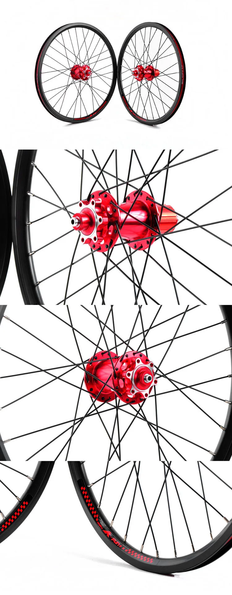 Discount Litepro K-fun Disc Brake Wheel set 20Inch 406 Folding Bike Road Bicycle Refitting Wheelset Disc Brake Hub Bicycle DIY Accessorie 2