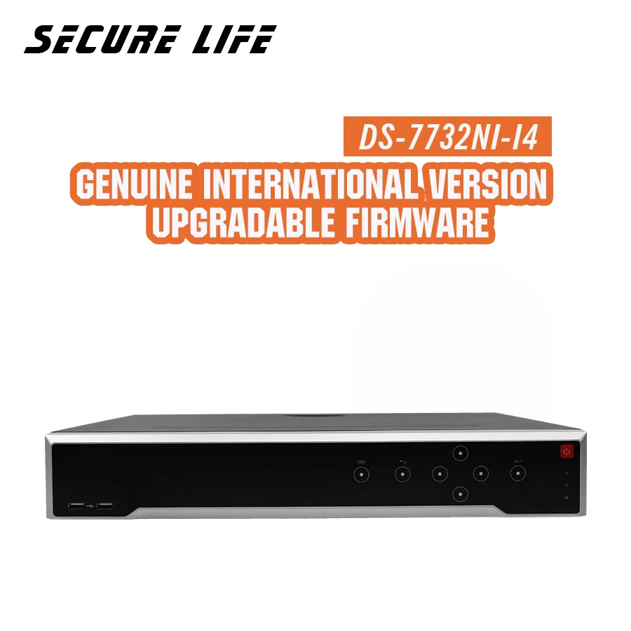 

Free shipping DS-7732NI-I4 English version 32CH 4K NVR with 4 SATA and NON POE, HDMI up to 4K,ANR,alarm Recording at up to 12 MP