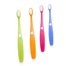 1 шт., зубная щетка с мягкой щетиной, с маленькой головкой, для детей, для зубов, для ухода за полостью рта, не скользит, зубная щетка, инструмент, От 3 до 8 лет