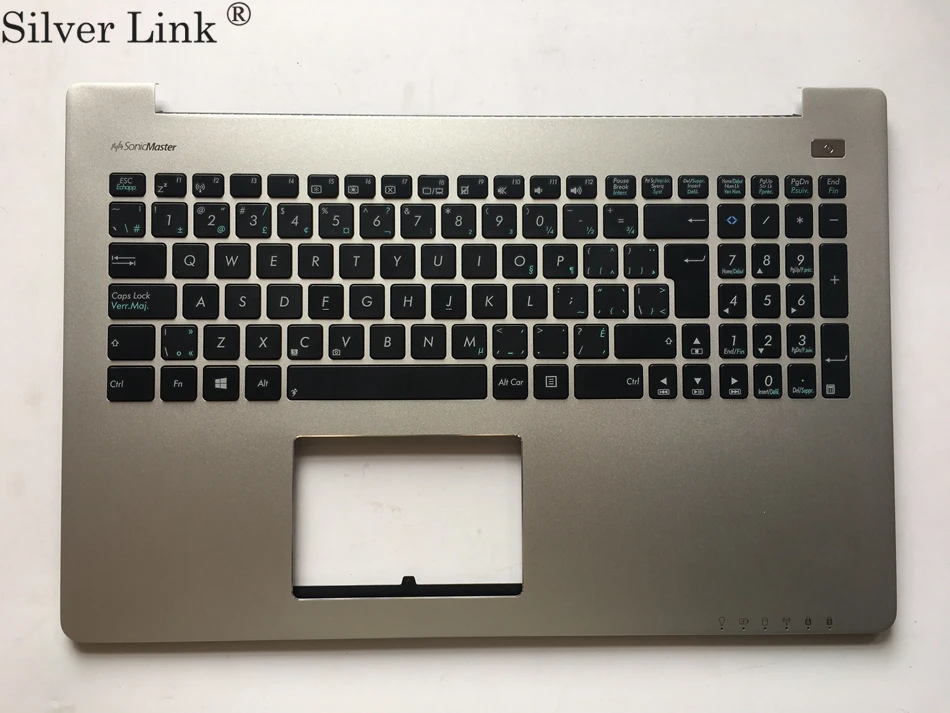

New CA Canada Keyboard for ASUS S500CA S500C Black keyboard with C Cover Palmrest