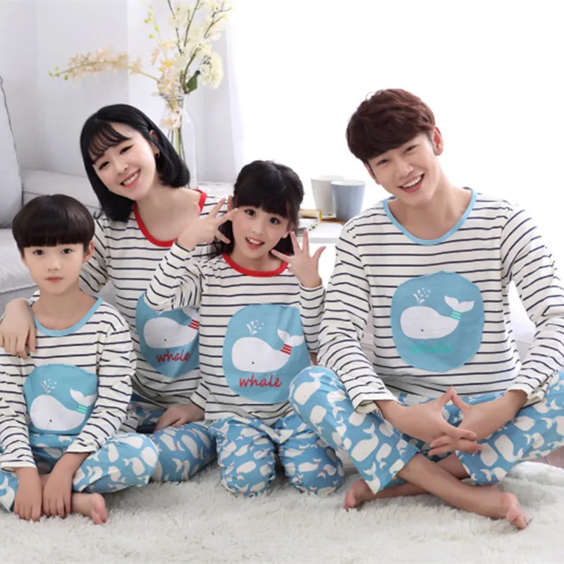 High quality Family matching pajama set mom dad kids Family Matching ...