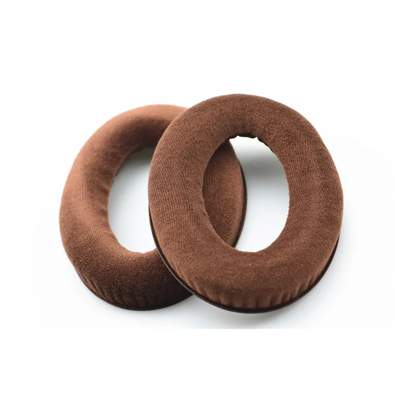 

LEORY 1 Pair Protective Velvet Earpads Cushion + Headband for Sennheiser HD515 HD555 HD595 HD598 HD558 PC360 Headphones