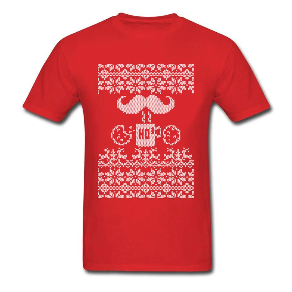 Santa Snack Ugly Christmas Sweater Style_red