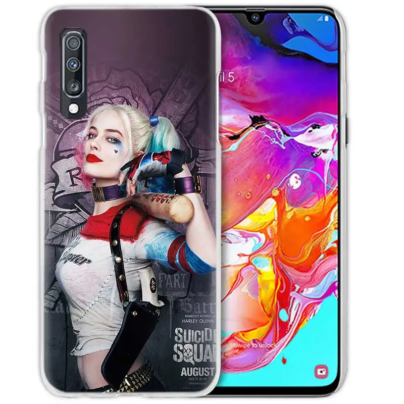 06 "," Харли Квинн "с принтами" отряд самоубийц "," чехол для samsung Galaxy M40 A50 A80 A70 A60 A40 A30 A20e A10 J4 J6 плюс J8 жесткий чехол из ПК для телефона - Color: 06
