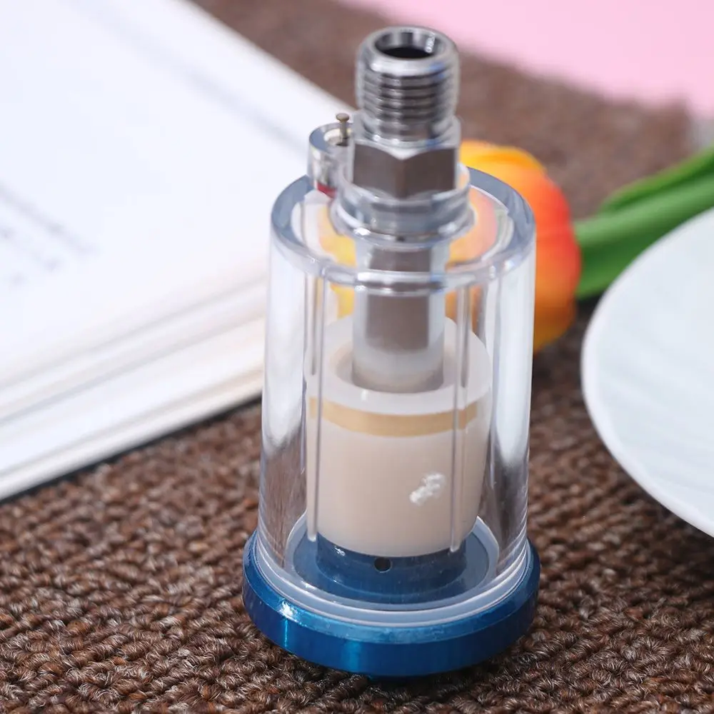 

Inline 1/4'' Water Oil Separator Inline Air Hose Filter Moisture Trap For Compressor Spray Paint Gun free shipping