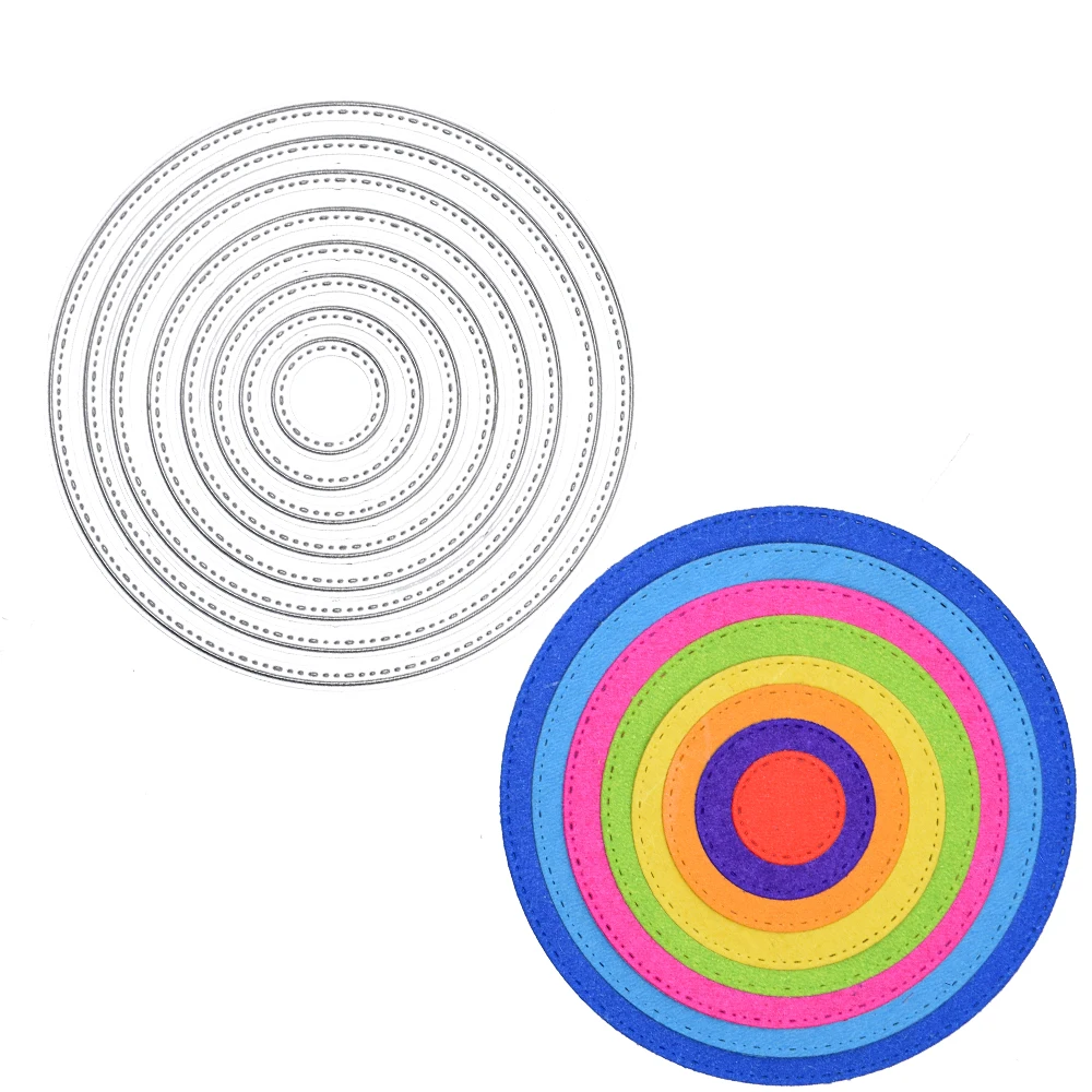 Circle Metal Cutting Die for Scrapbooking Die Cut Paper Card Diy Round