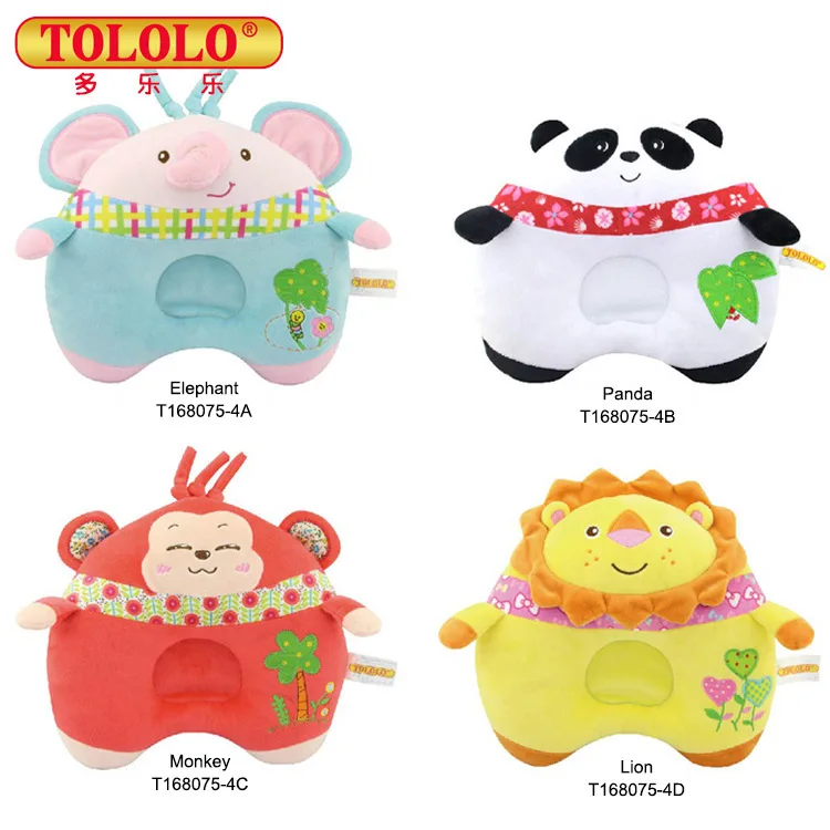 0-3 Year Baby Stereotypes Pillow Cartoon Elephant Panda Monkey Lion Pillow 0-3 Year Baby Stereotypes Pillow Cartoon Elephant Panda Monkey Lion Pillow