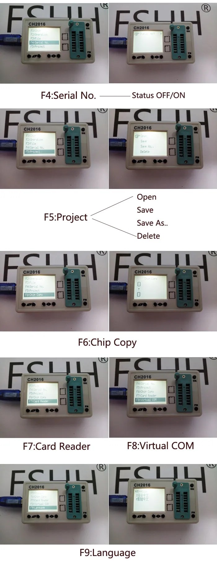 Ch2016 USB SPI флэш-программист + раскладушка 300mil SOP16 + SOP16 Тесты разъем производства 1 Перетащите 2 программист