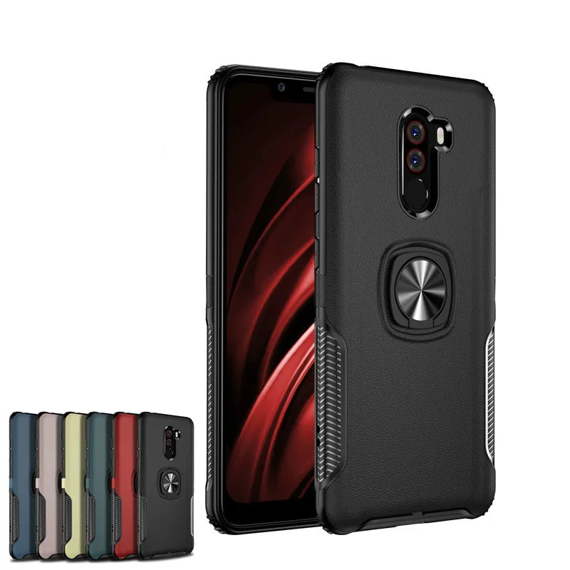 Жесткий прочный Чехол для Xiaomi Mi 8 SE чехлы жесткий чехол с магнитным кольцом и