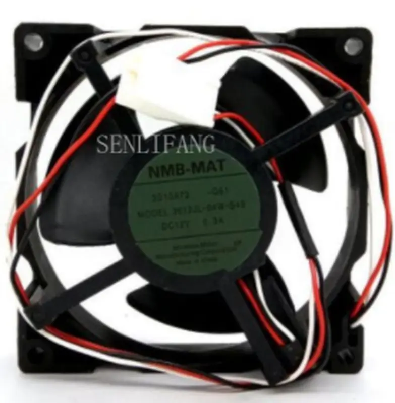 

Free shipping Original NMB-MAT 3612JL-04W-S49 12V 0.3A for Refrigerator cooling fan
