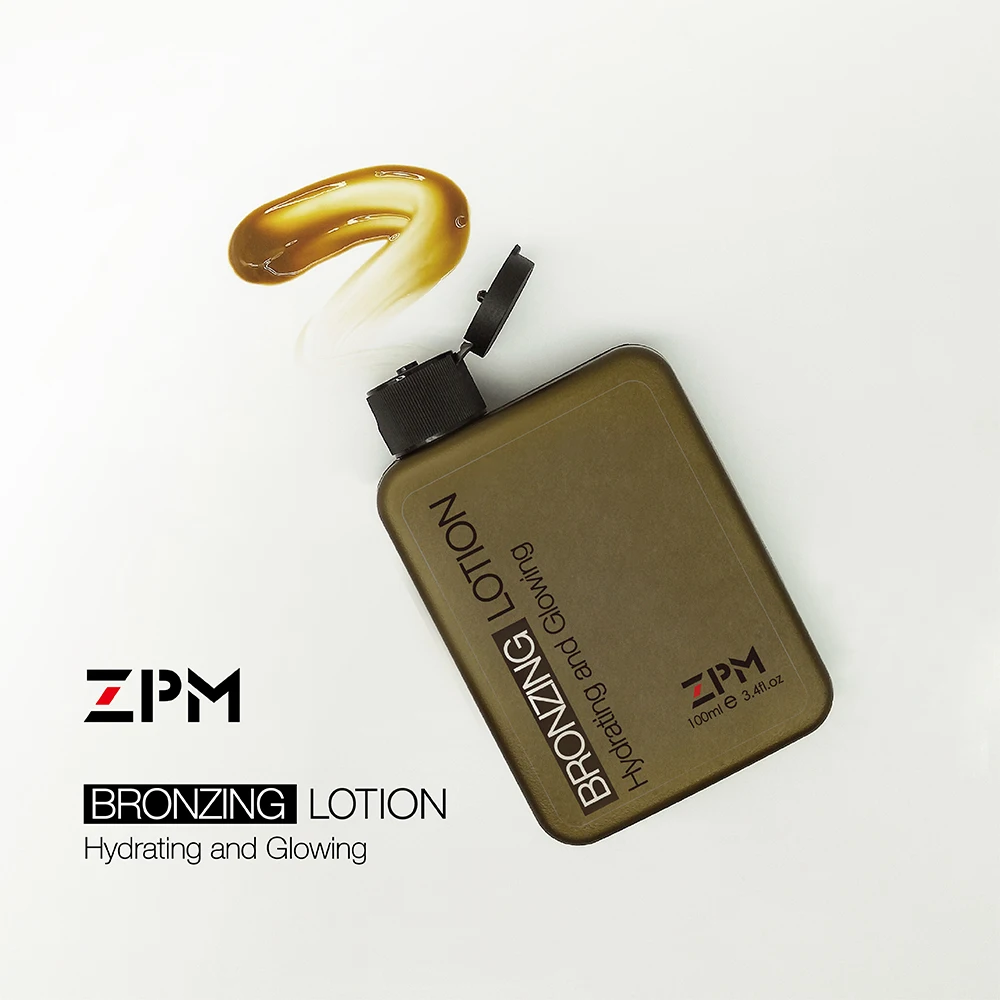 ZPM лосьон для загара Bronzer натуральный крем продолжительного действия кокосового масла Vintam E увлажняющий гипоаллергенный 3,4 унций. 100 мл
