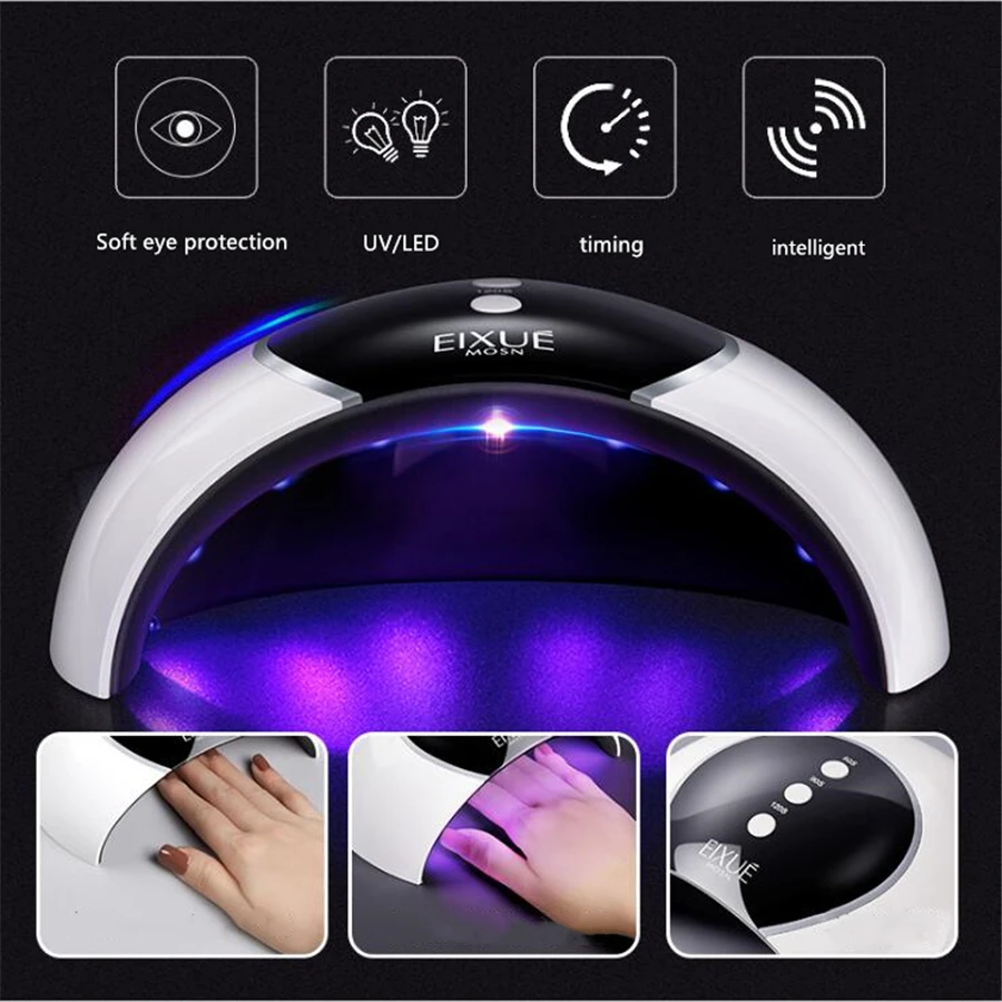

24W UV Light Nail Dryer Led Lamps Nail For Gel Polish Curing Double Power Nail Art Tools USB Multifunction Dryer