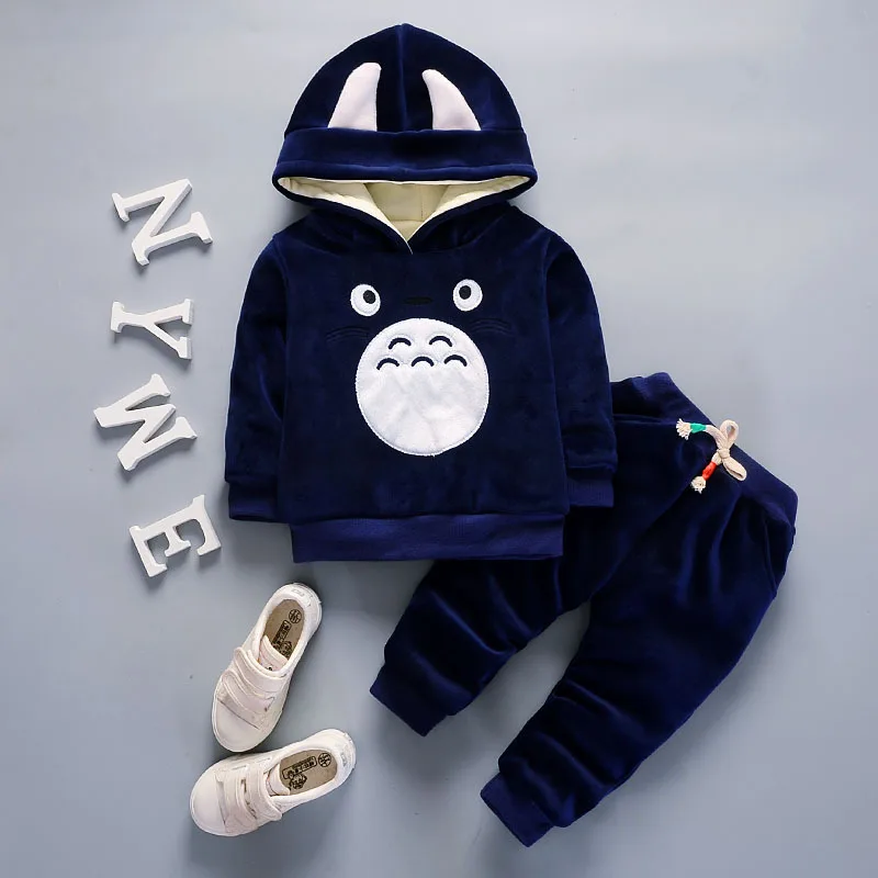 

BibiCola autumn winter baby boys clothing sets cartoon hoodies outerwear suits sport outfits newborn tracksuit clothing for boys
