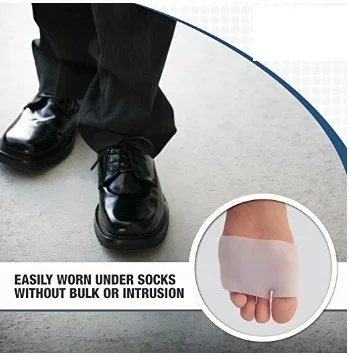 Половинный носок рукав плюсневой колодки-Bunion& Forefoot амортизация отлично подходит для диабетических ног-предотвратить мозоли и блистер
