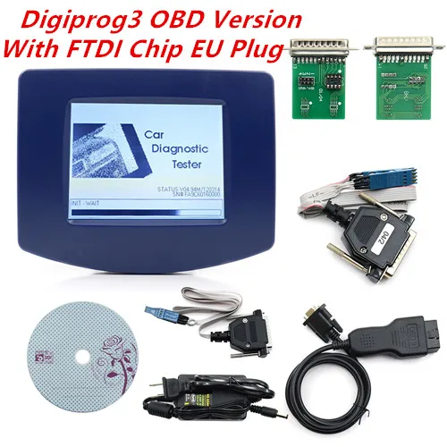 Digiprog 3 digiprog iii одометр правильный инструмент Digiprog3 v4.94 Регулировка пробега - Цвет: FTDI Chip and Plug