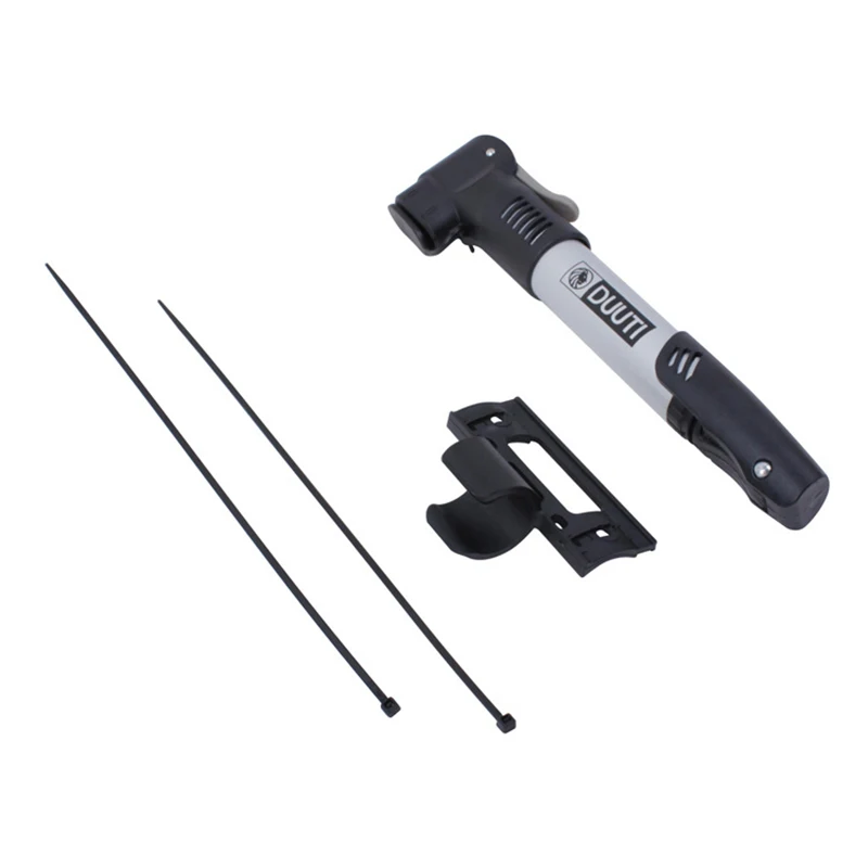 

DUUTI mini portable aluminum bike air pump bicycle tire inflator mountain bike bicycle hand pump