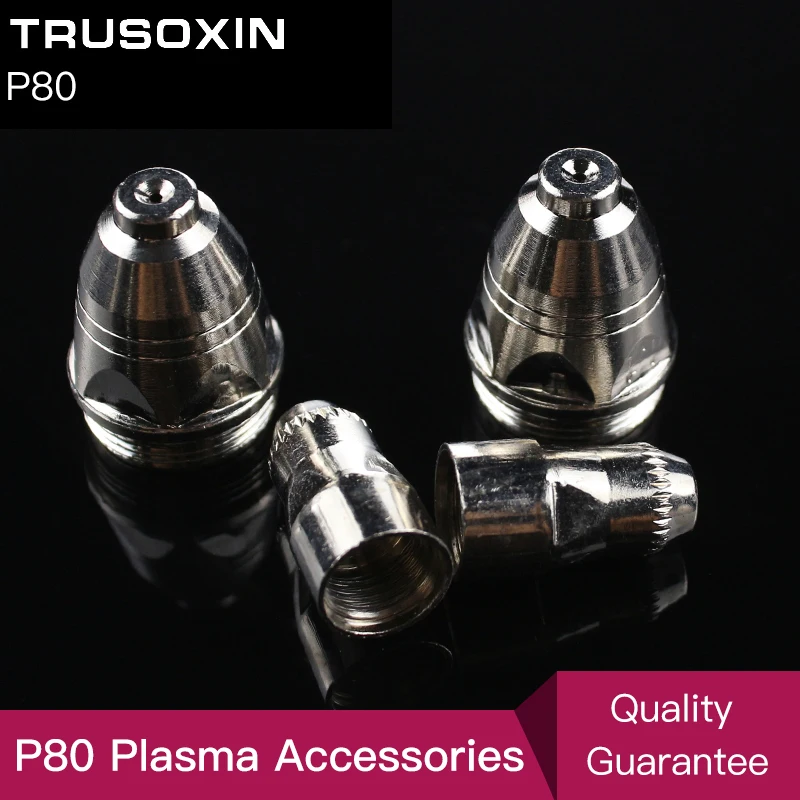 Inverter DC Plasma cutter accesories=20 pcs P80 torch consumables cutting electrode/tips suitable 80A plasma cutting gun Inverter DC Plasma cutter accesories=20 pcs P80 torch consumables cutting electrode/tips suitable 80A plasma cutting gun
