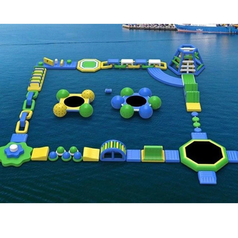 

Giant amusement water game inflatable products floating water sea park for sale