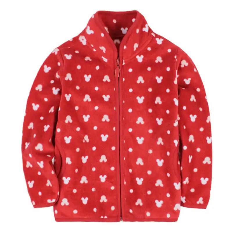 

New Fleece Girls Jacket Cardigan 2-12Y Girls Clothing Autumn Coat For Girls KW-1647