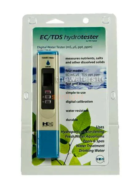 COM-80-EC TDS HydroTester Package-Sunlight