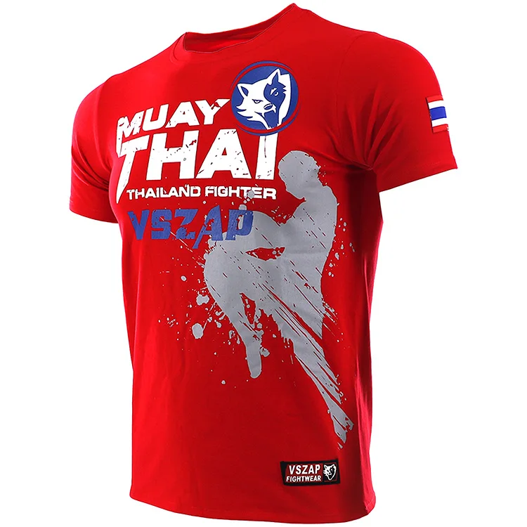 Футболка VSZAP Thailand boxing MUAY THAI тренировочная Боевая футболка